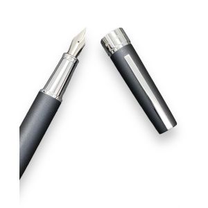 Cerruti Mate black Fountain Pen-Yasalam online store