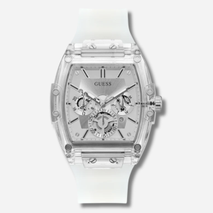 GUESS Mens Clear Multi-function Watch