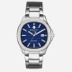 Bentley  Men's  Stainless Steel Blue Dial Watch