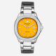 Bentley  Men's  Stainless Steel Yellow Dial Watch