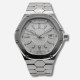 GF FERRE GEOMETRIC SHAPE WHITE DIAL MEN'S WATCH
