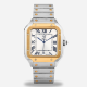 Louis Cardin Square shape Two-tone Roman Dial Stainless Steel Man's Quartz Watch
