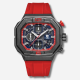 T5 men quartz watch with Red silicon band chronograph sports watch